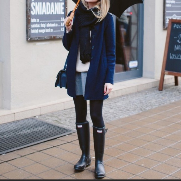 Hunter Original Tall Matte Black Waterproof Rain Boots - Picture 5 of 16